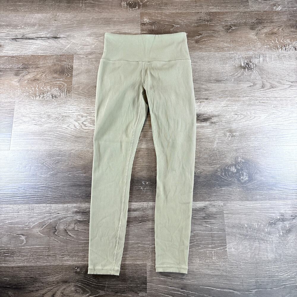 Athleta Women's Elation Rib Tight Leggings Size S EUC